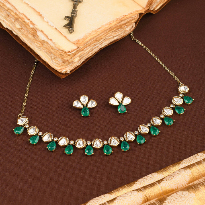 Myra Polki Choker Set