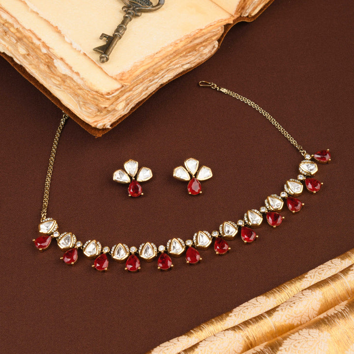 Myra Polki Choker Set