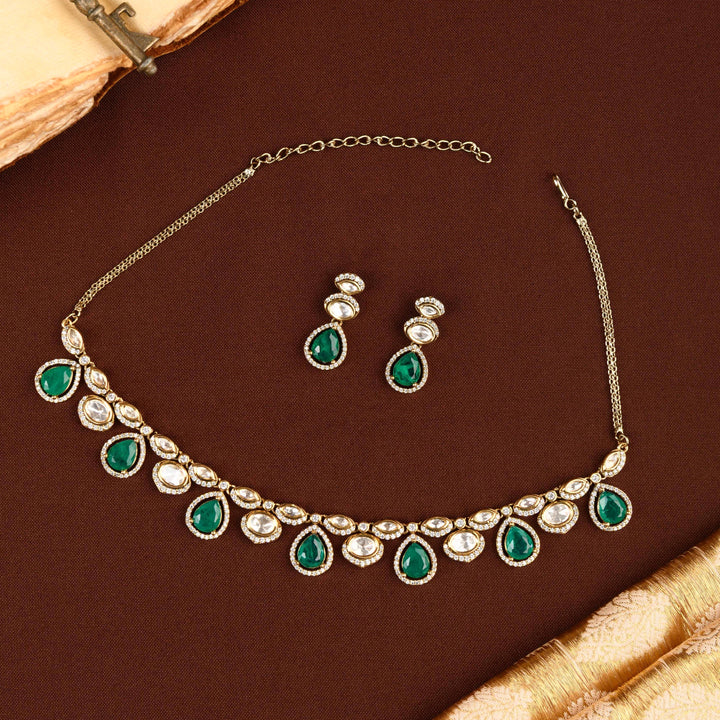 Aarohi Polki Choker Set