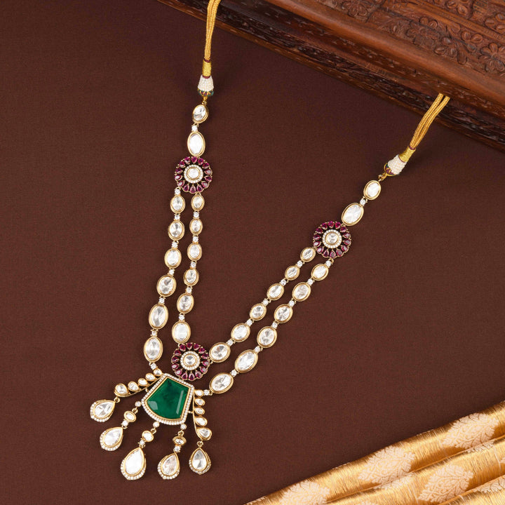 Manjari Polki Necklace Set