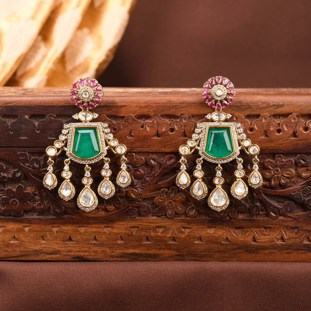 Manjari Polki Necklace Set