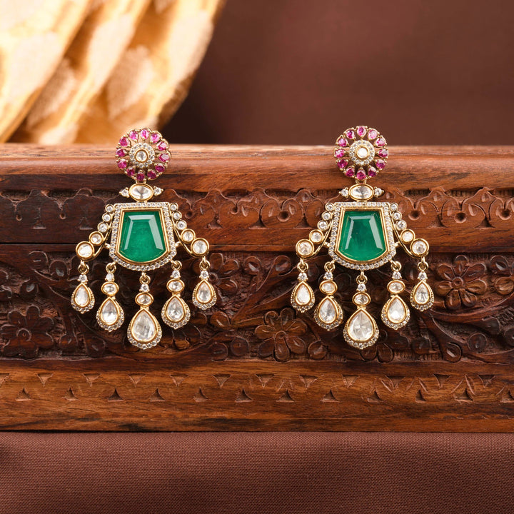 Manjari Polki Necklace Set