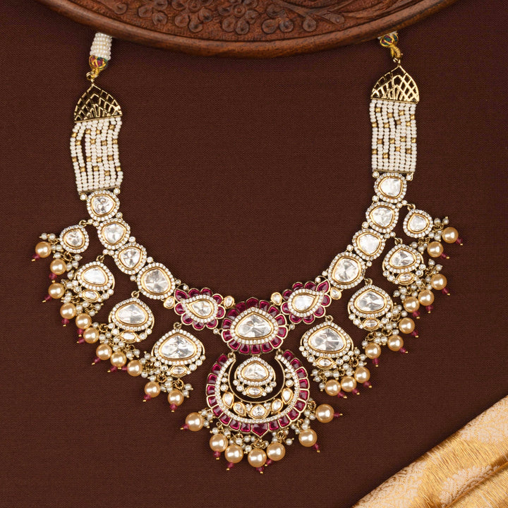 Vasudha Polki Necklace Set