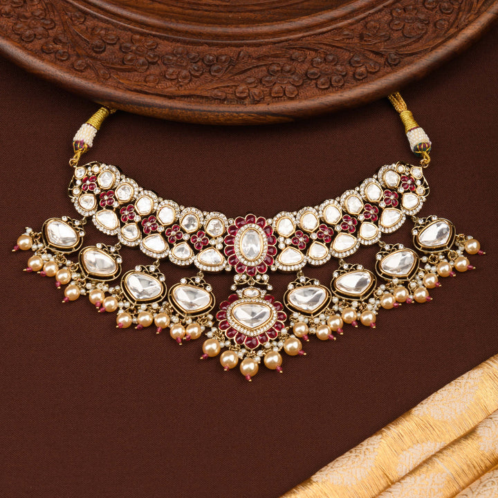 Sanjana Polki Choker Set