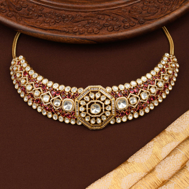 Advika Polki Choker Set