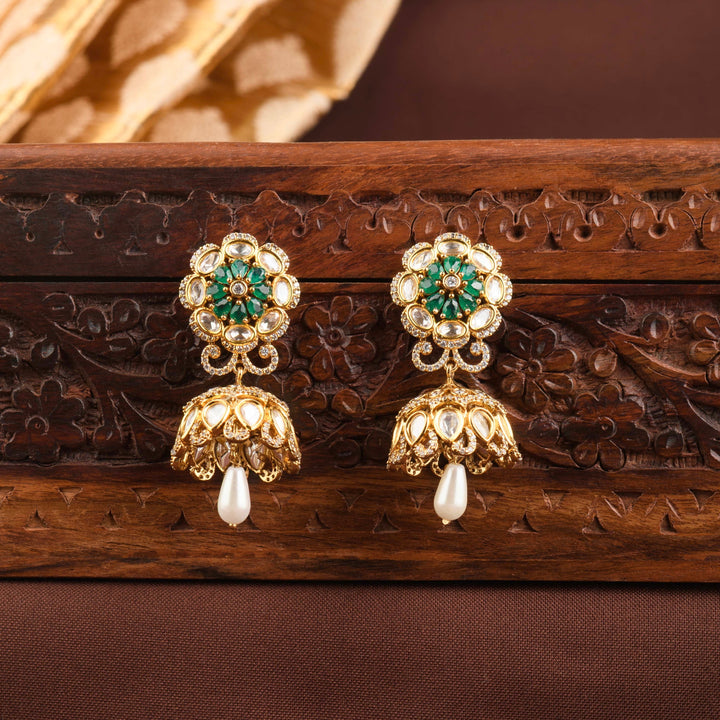 Ivara Polki and Pearl Choker Set