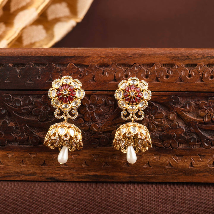 Ivara Polki and Pearl Choker Set