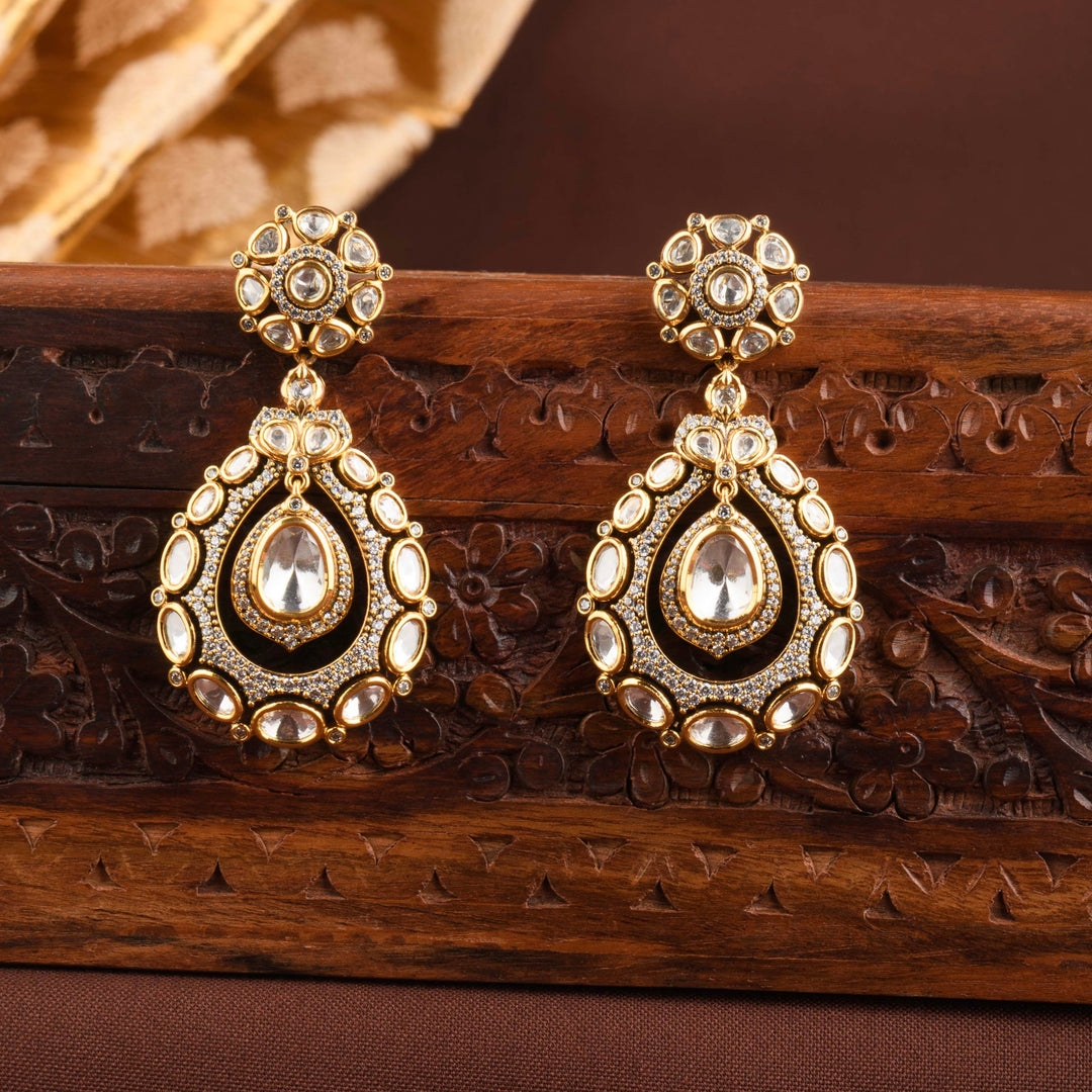 Aaina Polki Necklace Set