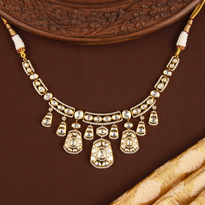 Ziyaara Polki Necklace Set