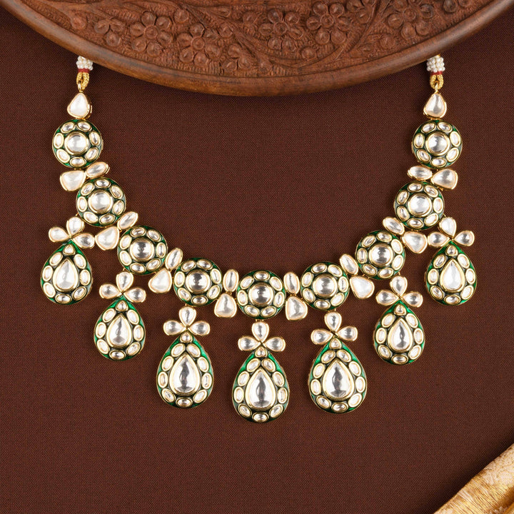 Neerja Polki Necklace Set