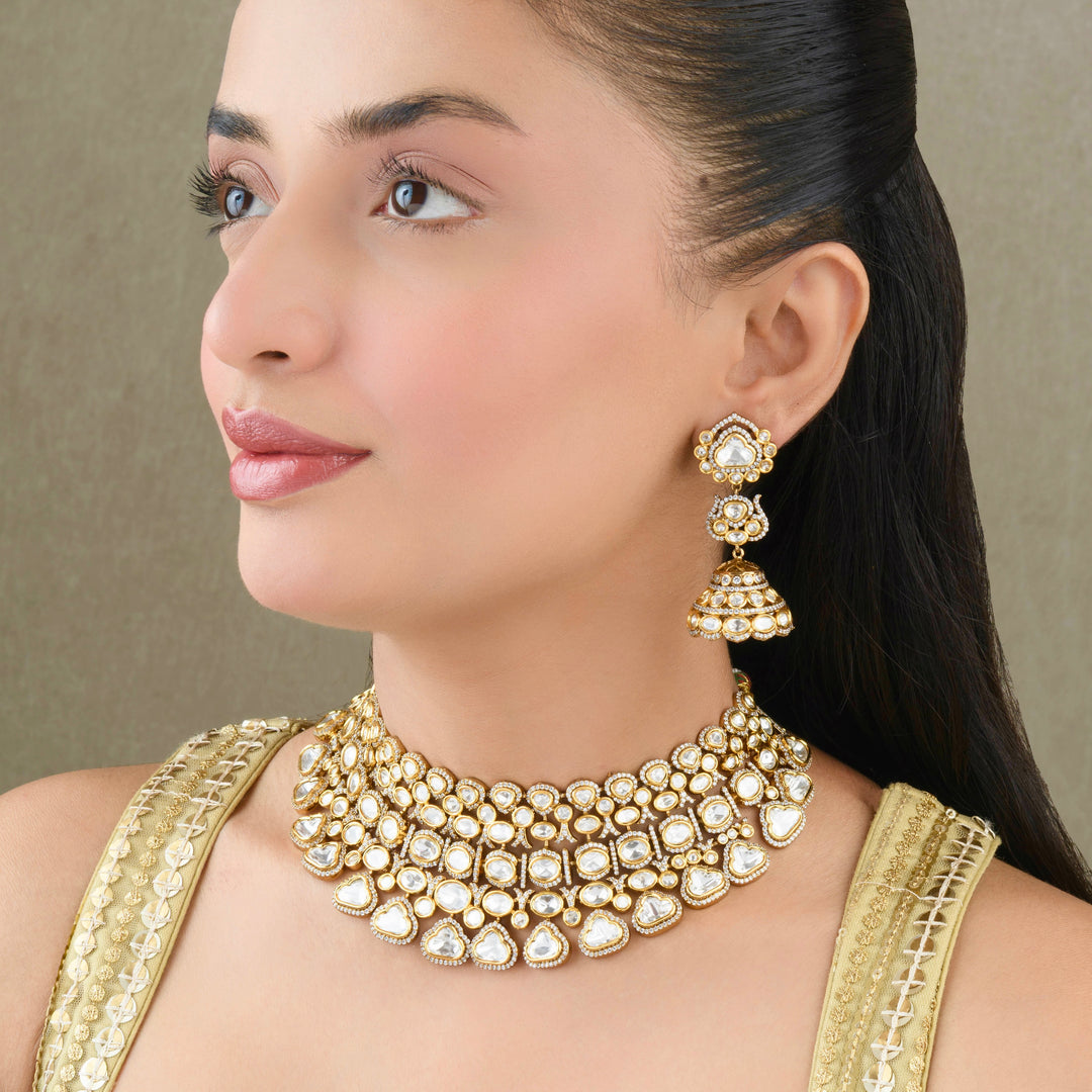 Inaara Polki Choker Set