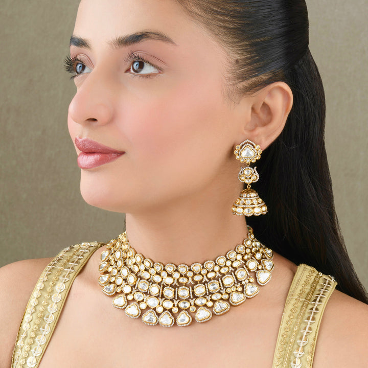 Inaara Polki Choker Set