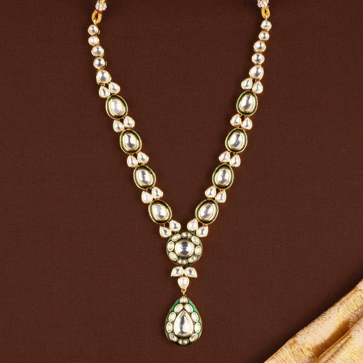 Zehra Polki Necklace Set