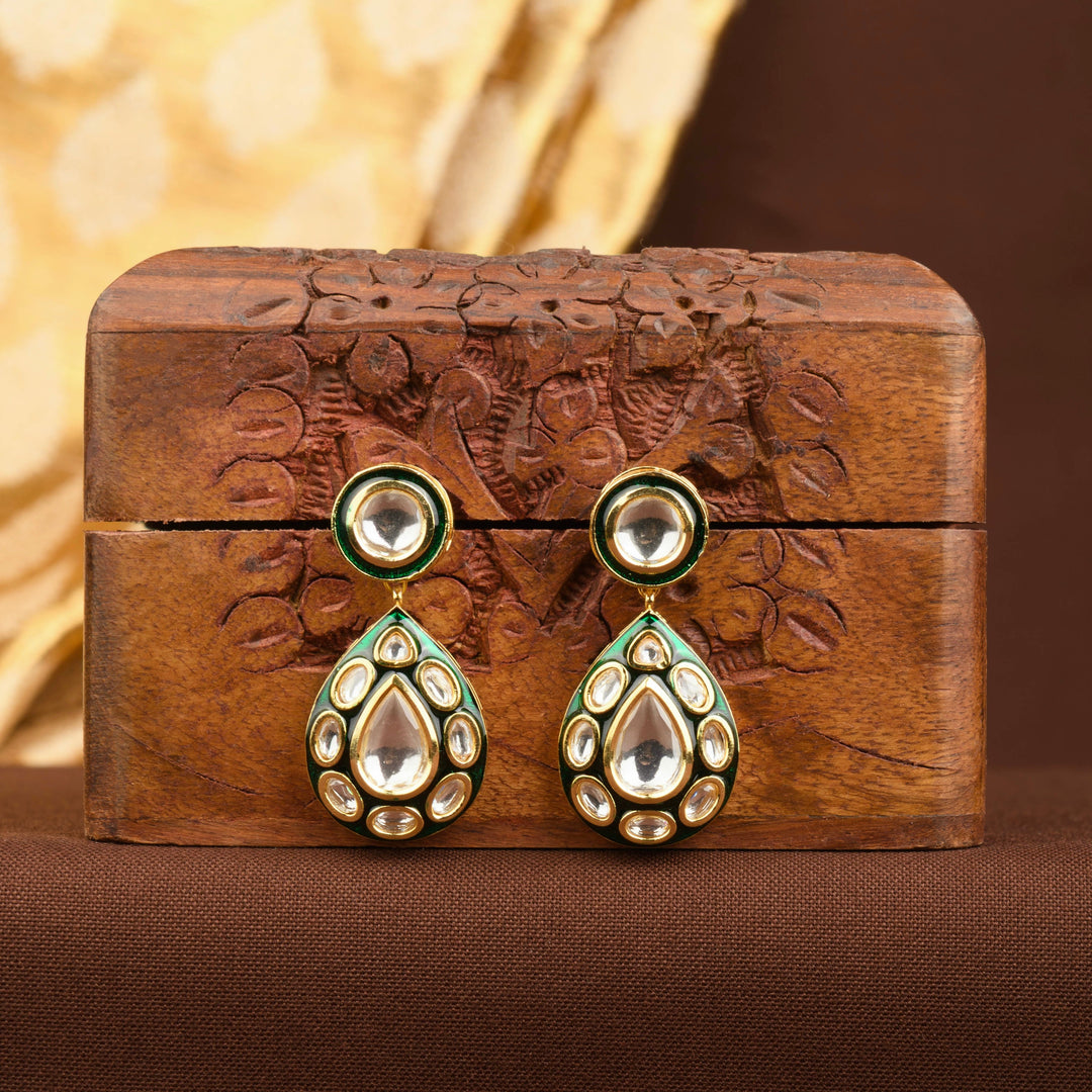 Zehra Polki Necklace Set