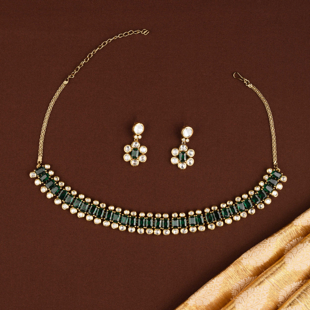 Evara Polki Choker Set