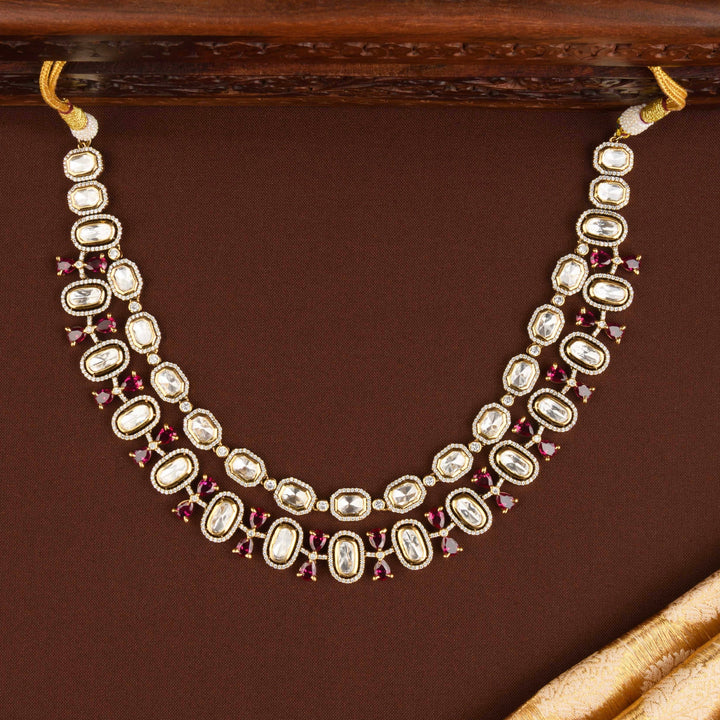 Aavira Polki Necklace Set