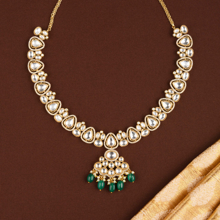 Ameera Polki Necklace Set