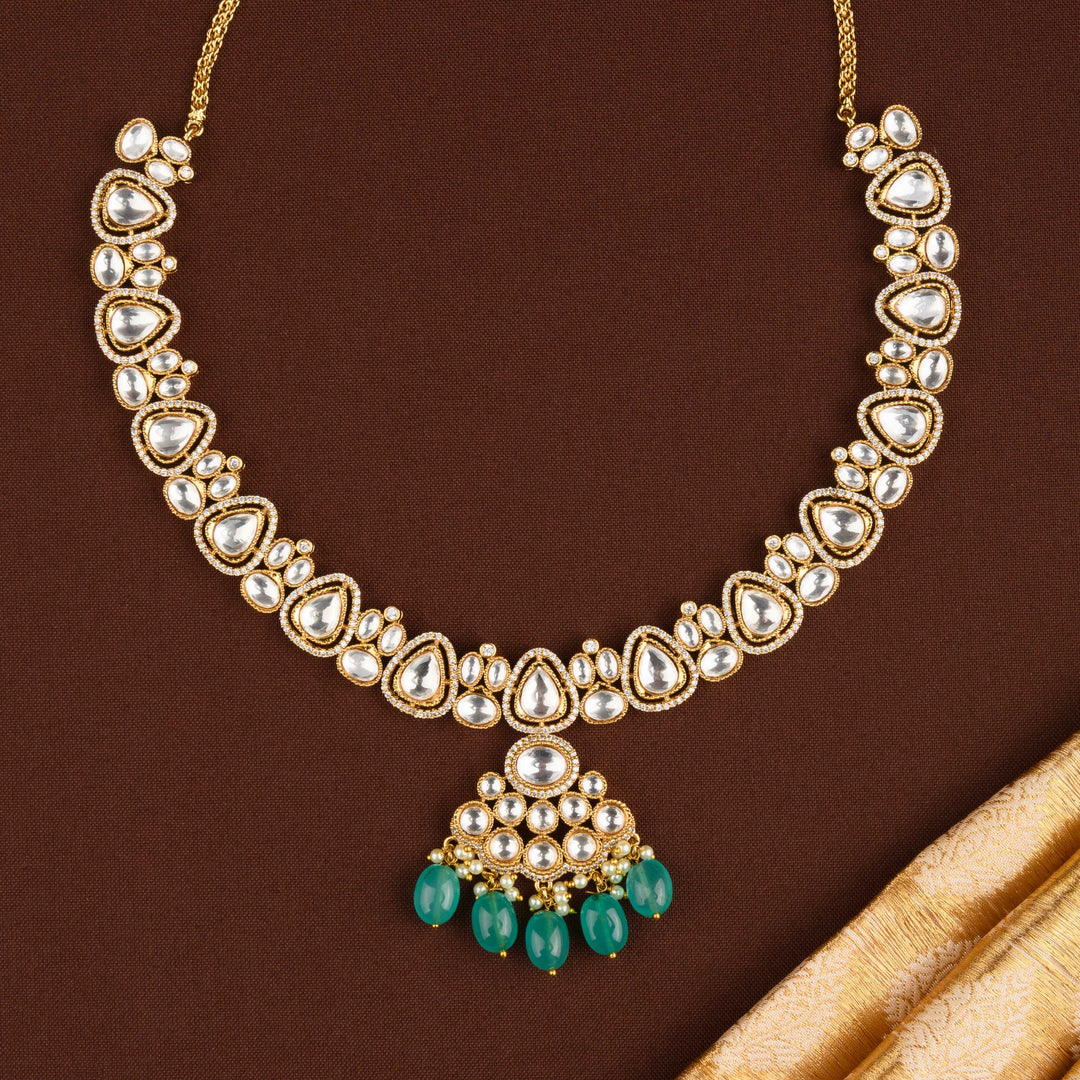 Ameera Polki Necklace Set