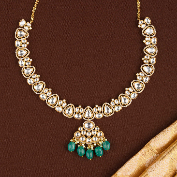 Ameera Polki Necklace Set