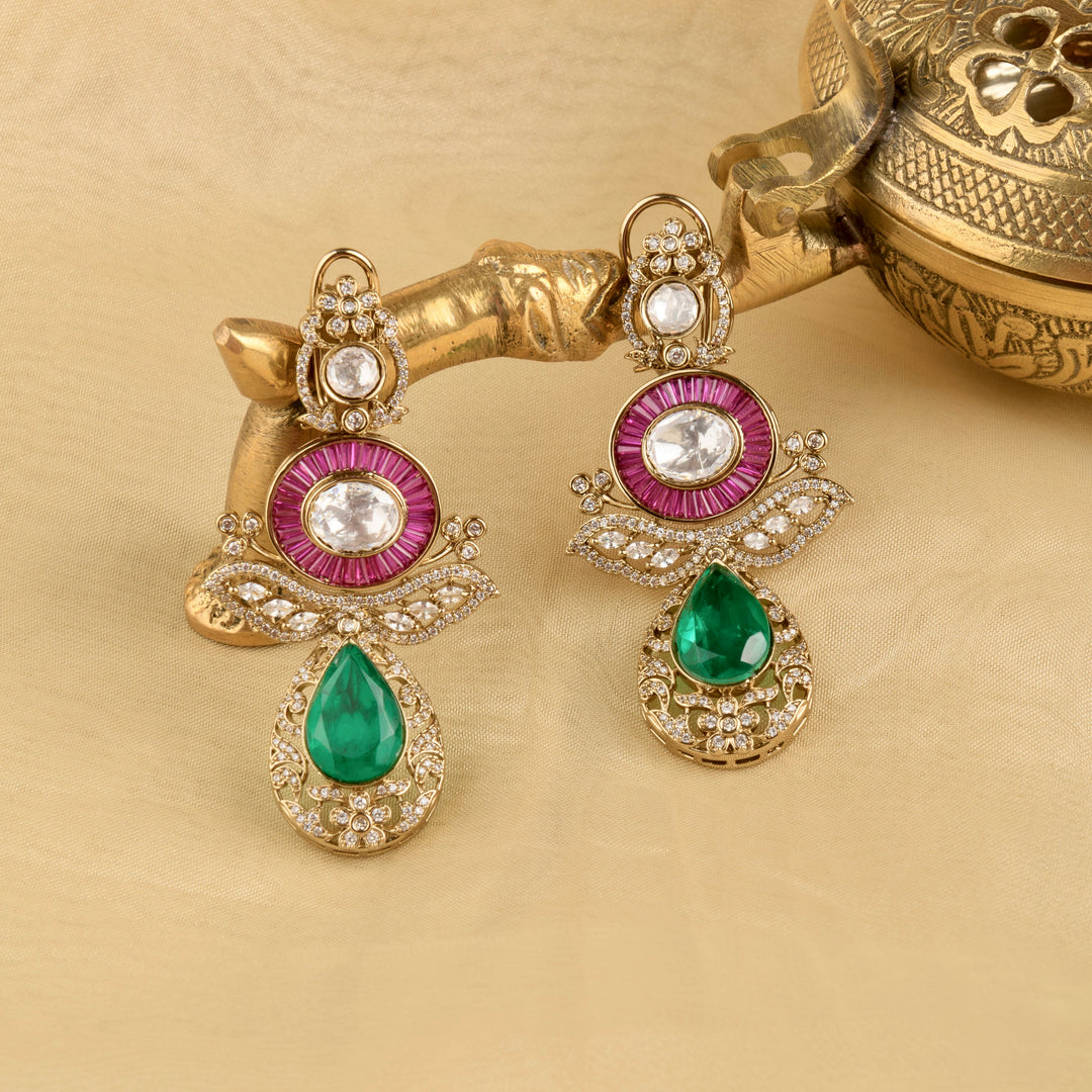 Raziya Polki Necklace Set