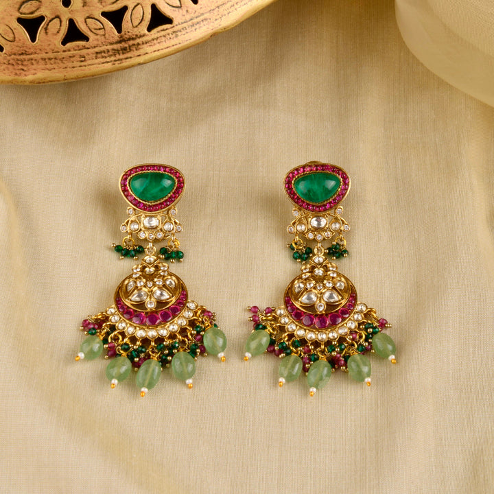 Arisha Ruby and Emerald Choker Set