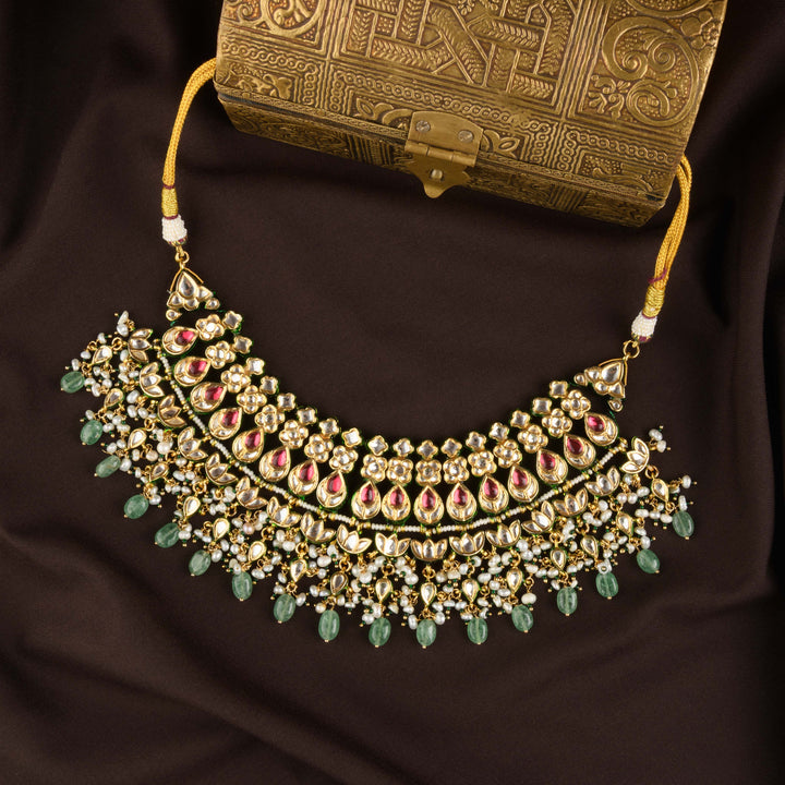 Sultana Ruby and Fluorite Necklace Set