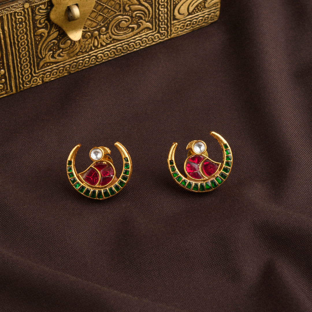 Ameesha Ruby and Emerald Choker Set