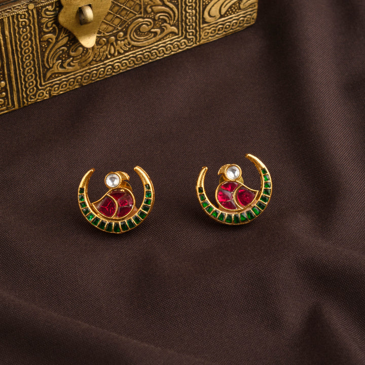 Ameesha Ruby and Emerald Choker Set
