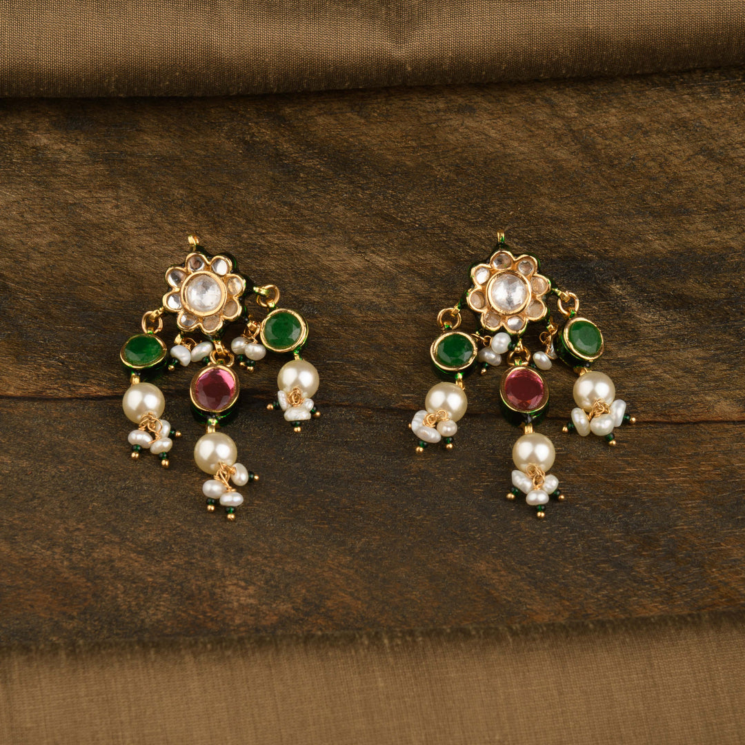 Sehr Ruby and Emerald Choker Set