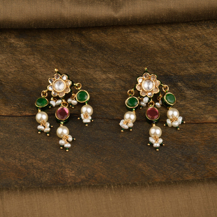 Sehr Ruby and Emerald Choker Set