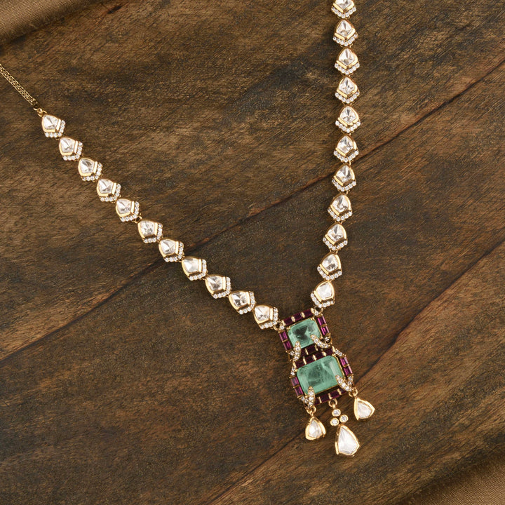 Esha Polki Necklace Set