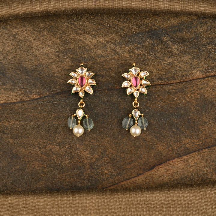 Madhuri Emerald and Ruby Choker Set