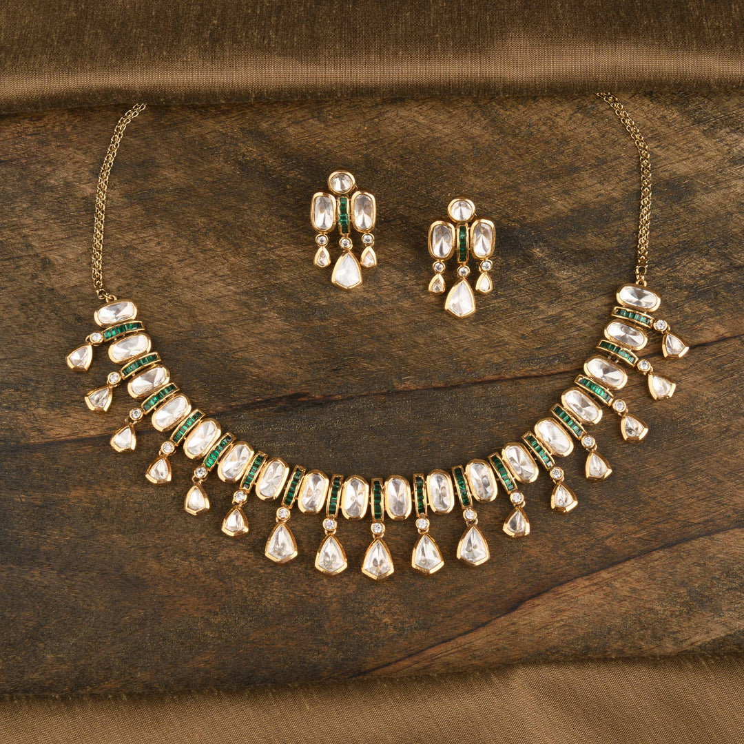 Riya Polki Necklace Set
