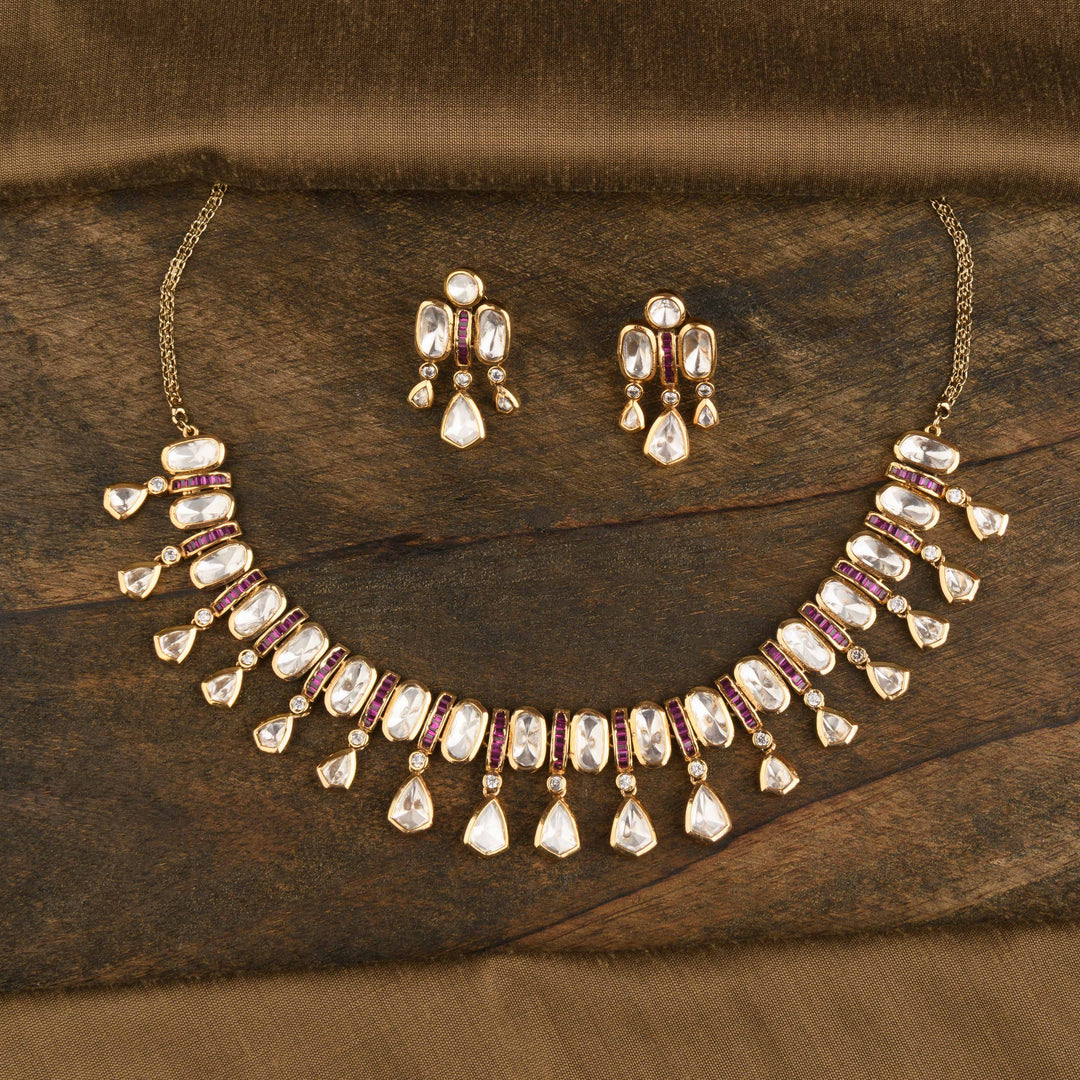Riya Polki Necklace Set