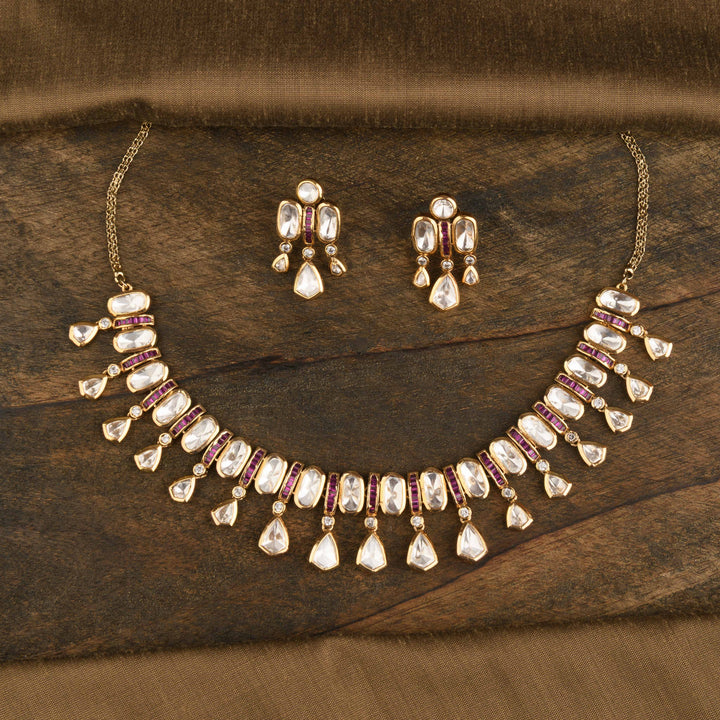 Riya Polki Necklace Set