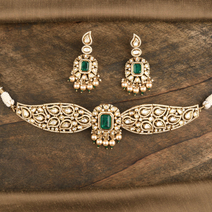 Mahira Polki Choker Set