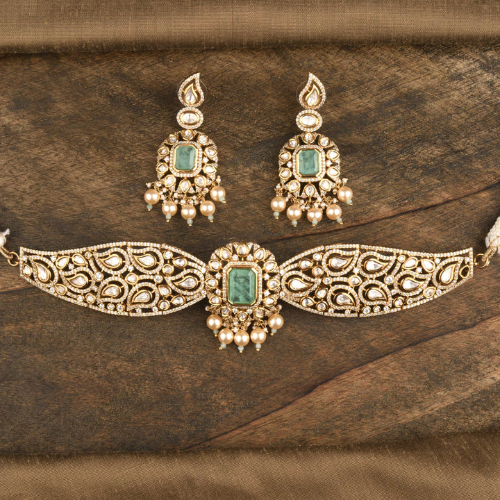 Mahira Polki Choker Set