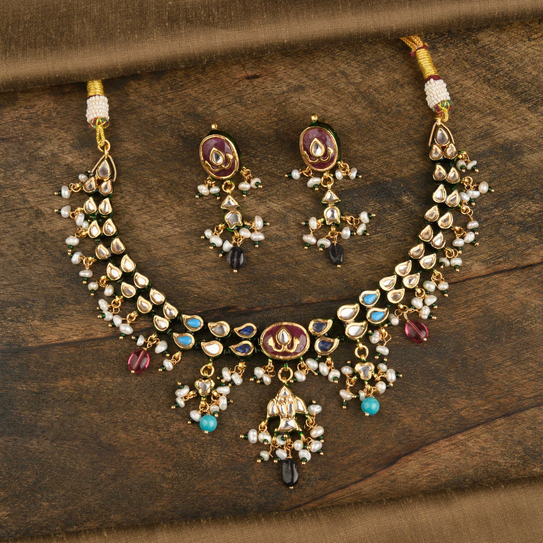 Vaidehi Multicolored Necklace Set