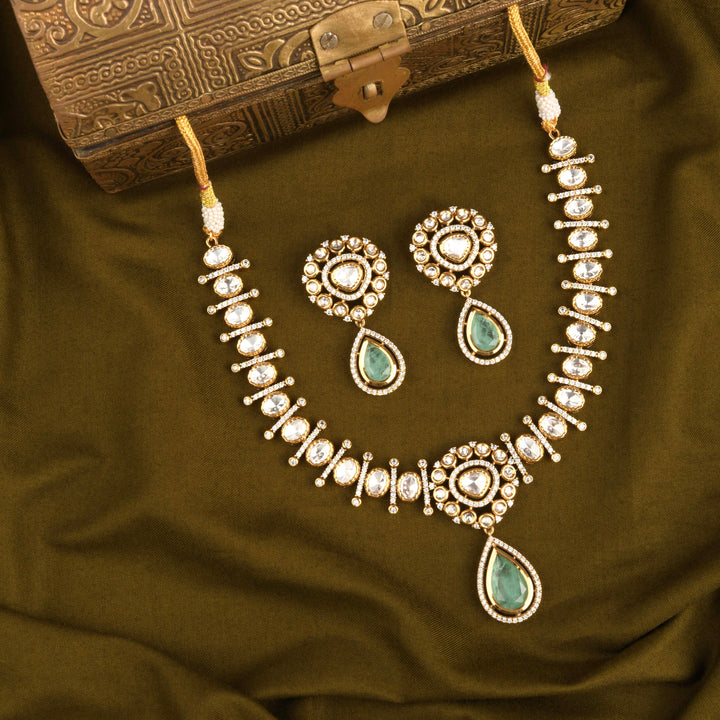 Alisha Polki Necklace Set