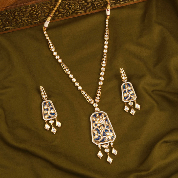 Zeba Polki Necklace Set