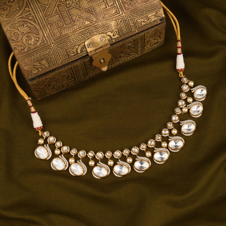 Indira Polki Necklace Set
