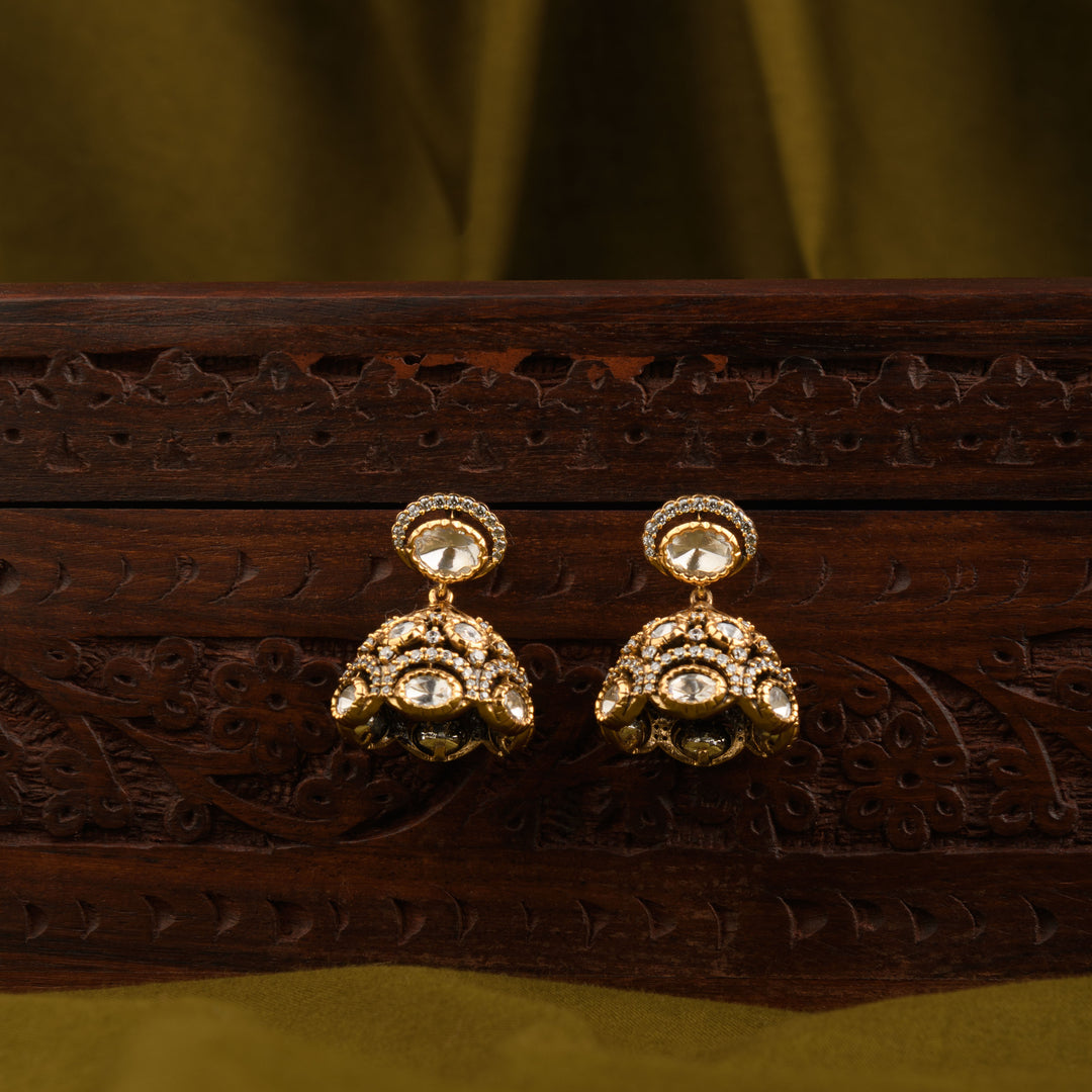Asma Polki Necklace Set