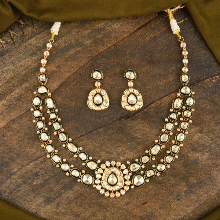 Anisa Polki Necklace Set