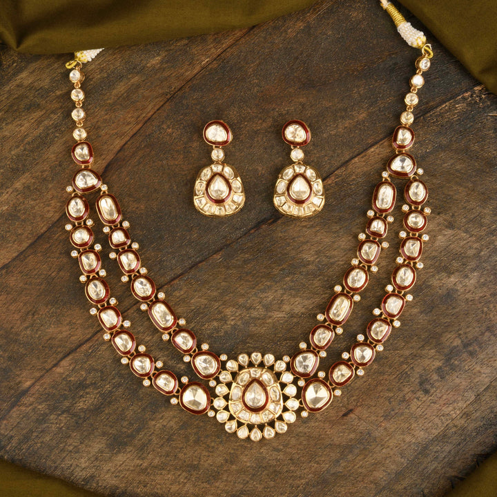 Anisa Polki Necklace Set
