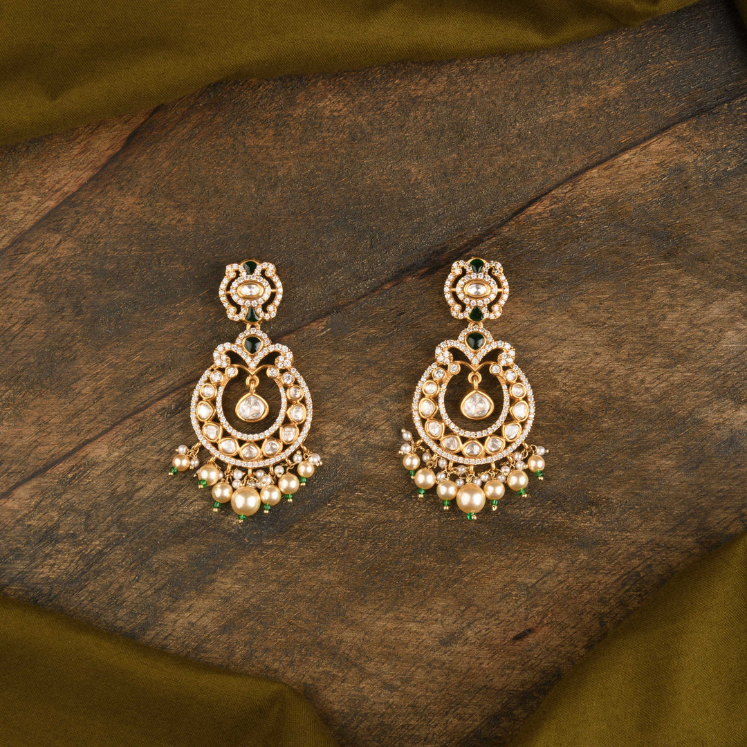 Anjum Polki and Pearl Choker Set