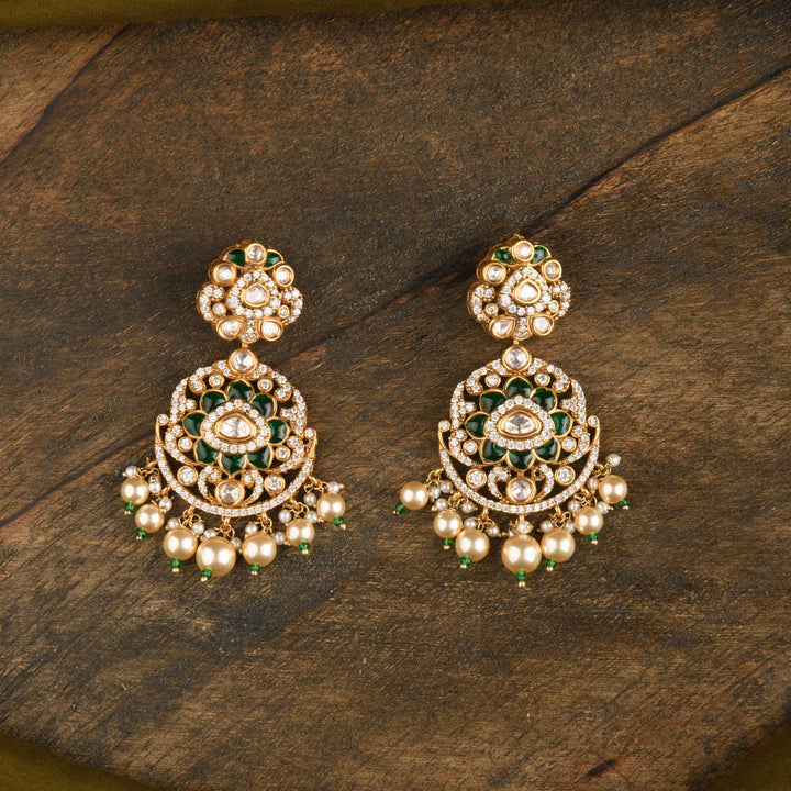 Lekha Polki and Pearl Choker Set