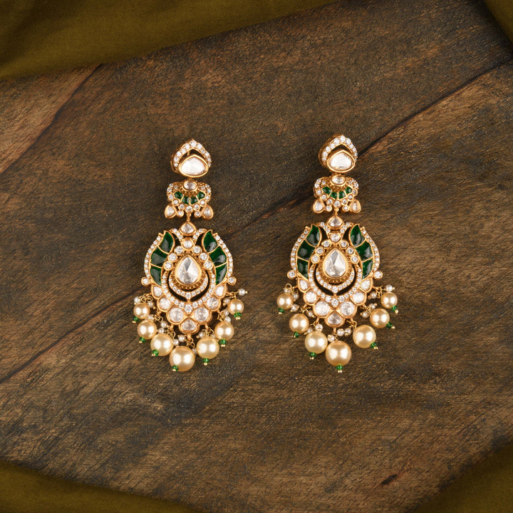 Hiba Polki and Pearl Choker Set