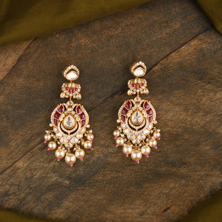 Hiba Polki and Pearl Choker Set