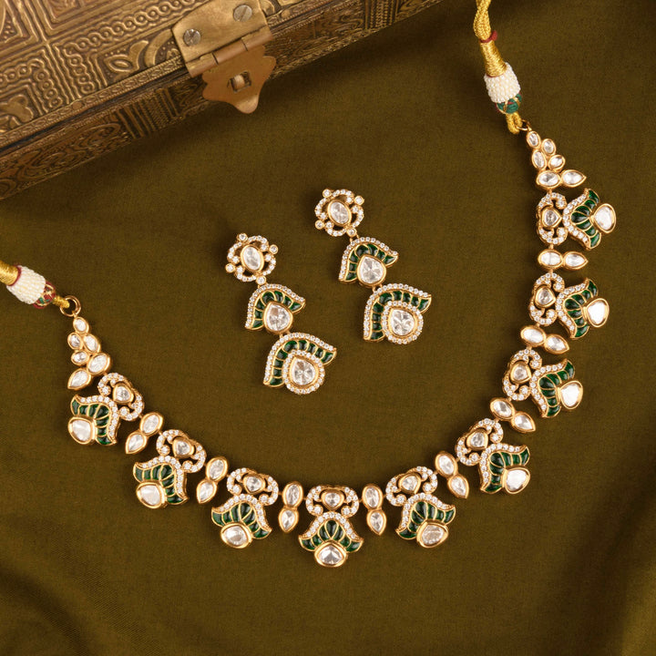 Naima Polki Necklace Set