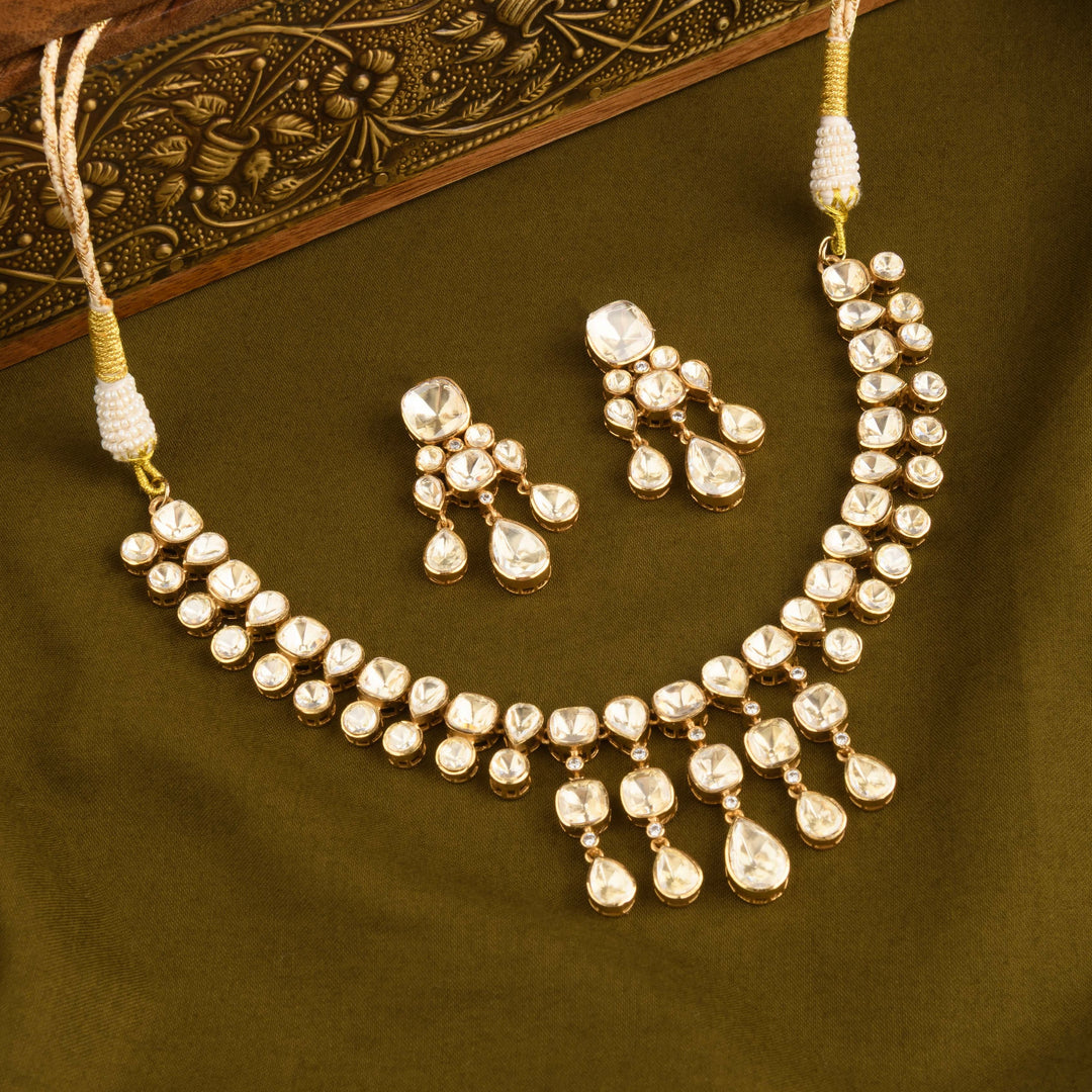 Sana Polki Necklace Set
